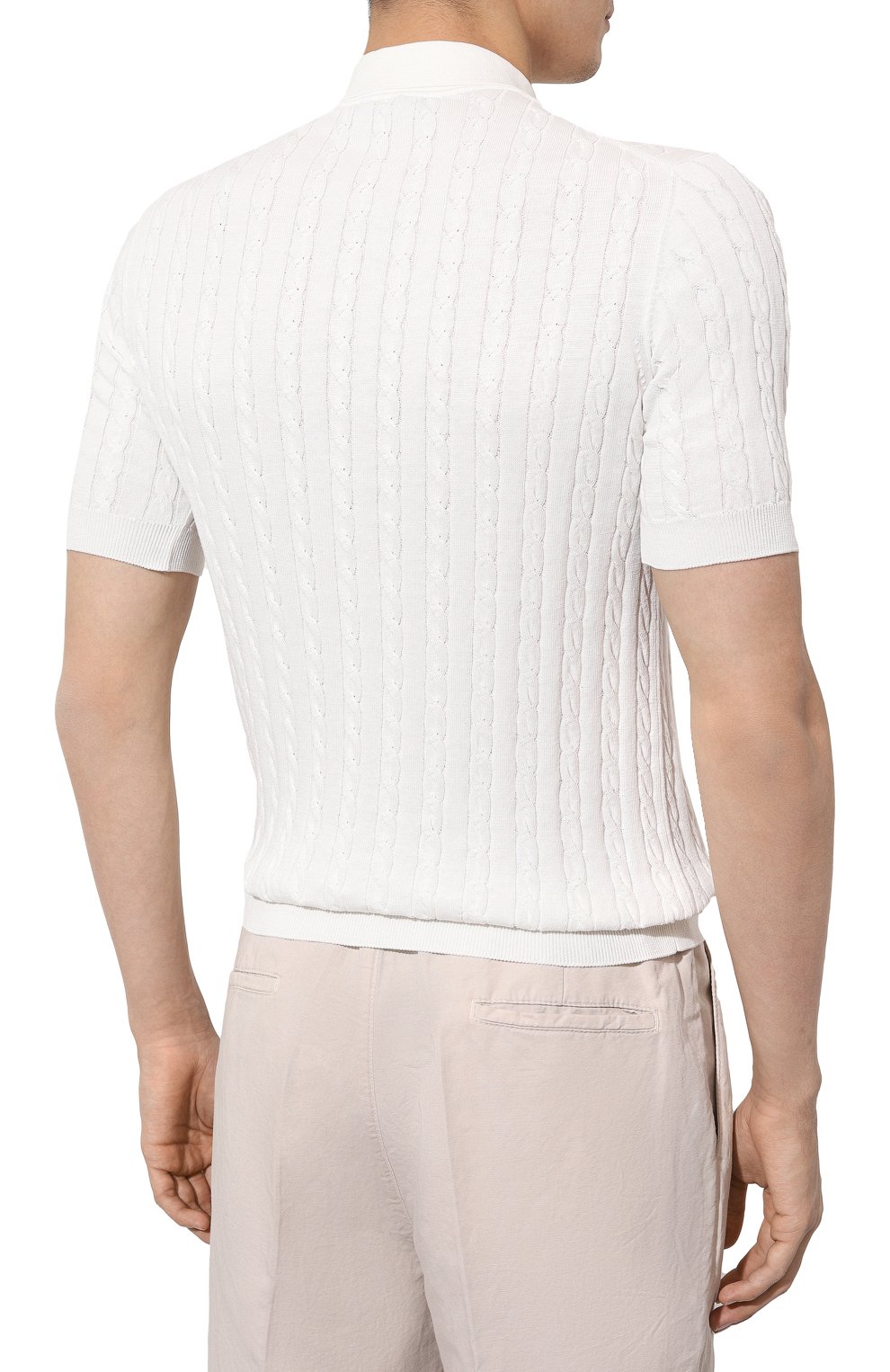 Хлопковое поло ANDREA CAMPAGNA, арт. P24-M7109, фото 4