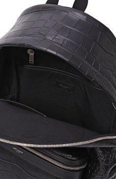 Мужской рюкзак city SAINT LAURENT черного цвета, арт. 534967/AAEJ0 | Фото 5 (Размер: large; Материал: Натуральная кожа; Ремень/цепочка: На ремешке; Сумки-технические: Рюкзаки - большие; Стили: Классический; Автоматизация ТО: Проставлено; Автоматизация состава: Проставлено)