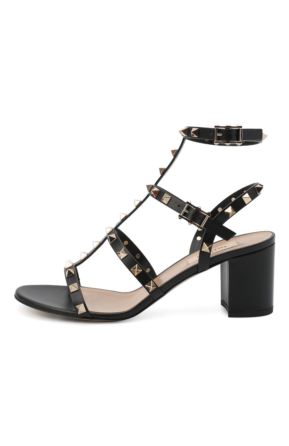 Кожаные босоножки rockstud VALENTINO, арт. VW2S0491/VBP, фото 3
