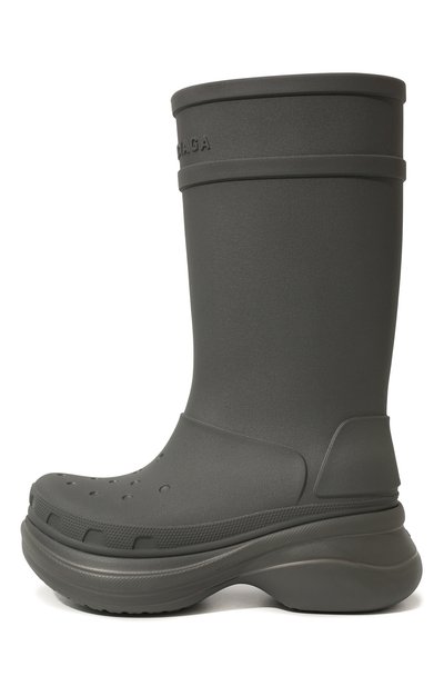 Резиновые сапоги crocs x balenciaga BALENCIAGA серого цвета по цене 160000 руб., арт. 677388/W1S8E, фото 4 Резиновые сапоги crocs x balenciaga BALENCIAGA, арт. 677388/W1S8E, фото 4