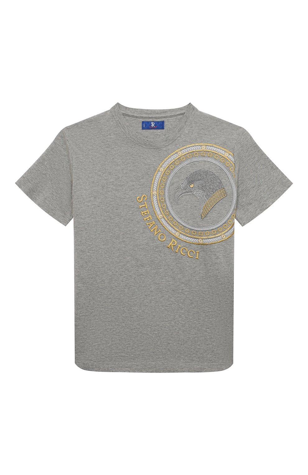 Хлопковая футболка STEFANO RICCI JUNIOR, арт. YNH3100820/803C0, фото 1