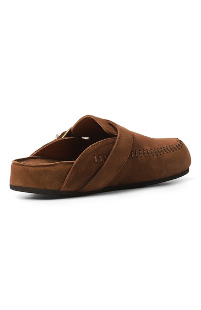 Замшевые сабо BUTTERO, арт. B11940G0RH-UG, фото 4