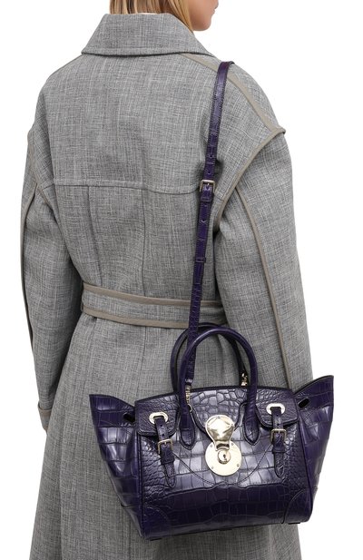 Сумка из кожи аллигатора RALPH LAUREN, арт. 435832072/AMIS, фото 5