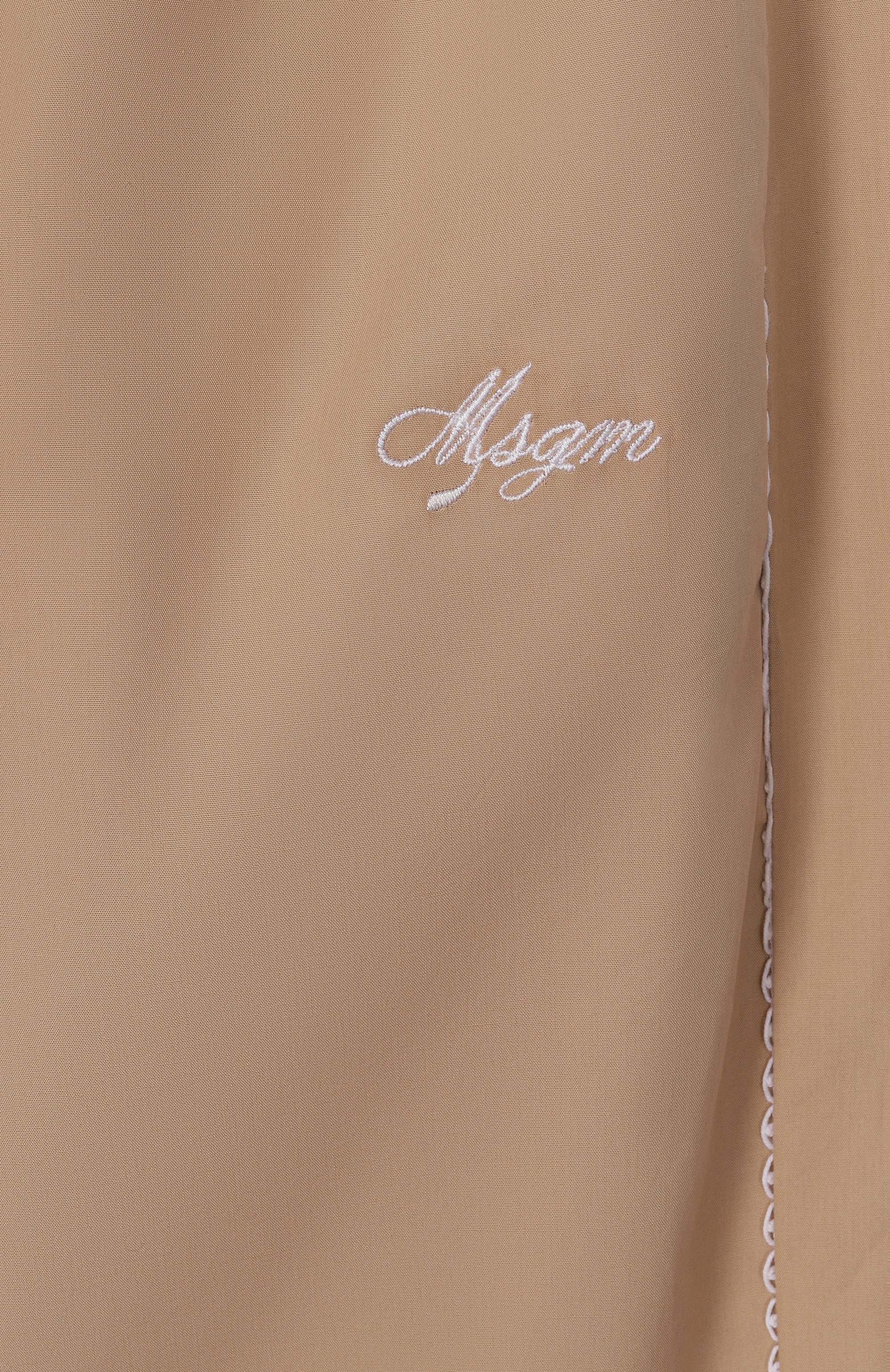 Хлопковые джоггеры MSGM KIDS, арт. S6MSJGPA217, фото 3