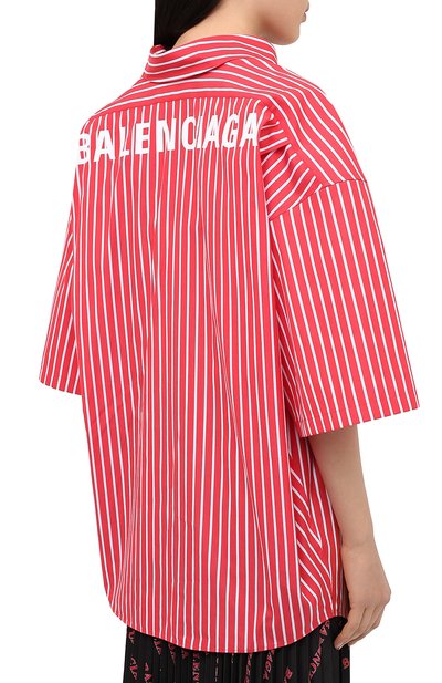 Хлопковая рубашка BALENCIAGA, арт. 622051/TIM22, фото 4