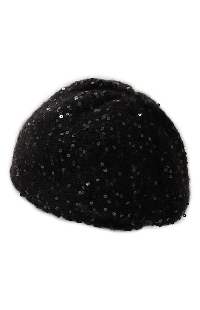 Берет из шерсти и шелка INVERNI, арт. 5696CM, фото 3