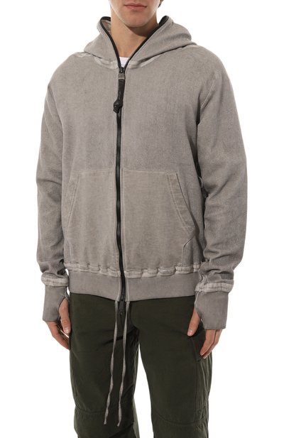 Хлопковая толстовка ISAAC SELLAM, арт. ZIPPYH00D BANDE/SP0NGE, фото 3