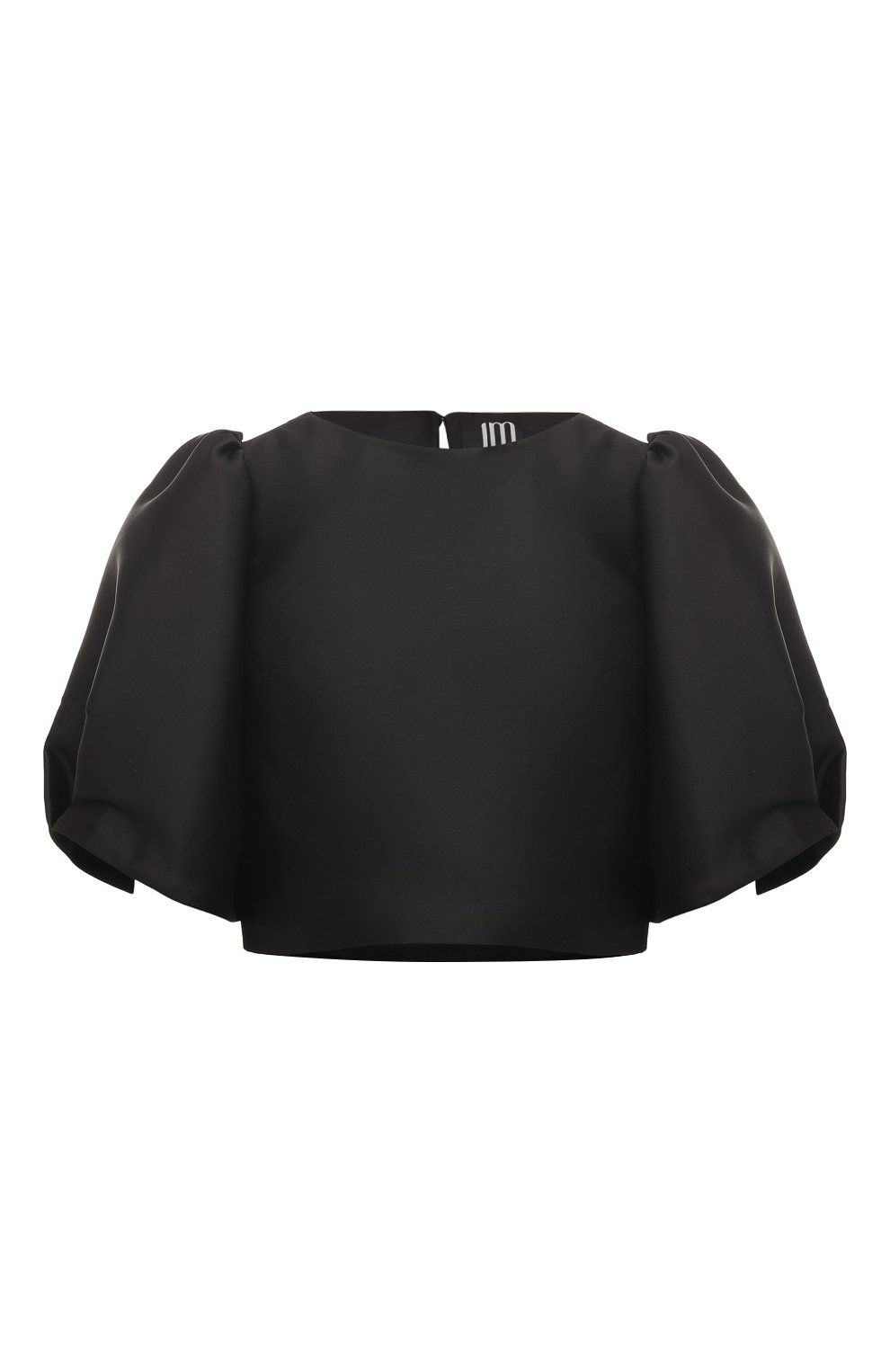 Шелковый топ JM STUDIO черного цвета по цене 27970 руб., арт. FW232414, фото 1 Шелковый топ JM STUDIO, арт. FW232414, фото 1
