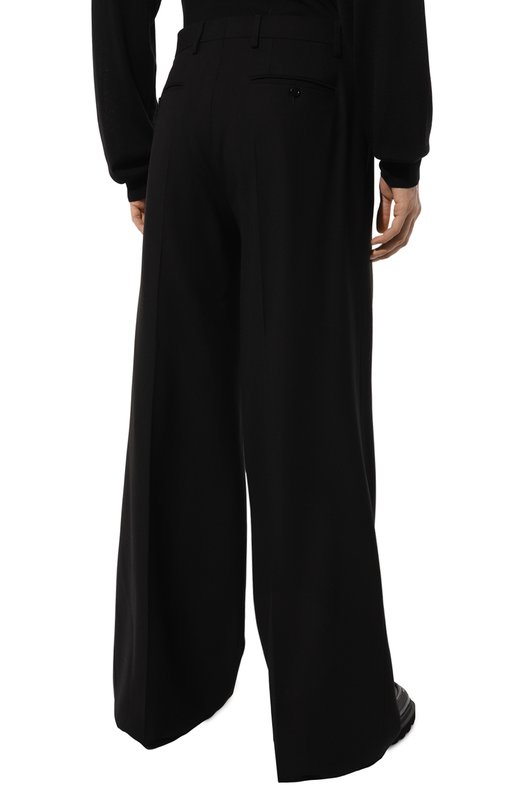 Брюки из вискозы и шерсти Moschino 4