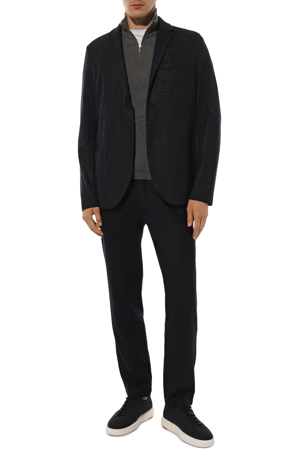 Шерстяной пиджак HARRIS WHARF LONDON, арт. C8P22MVB, фото 2