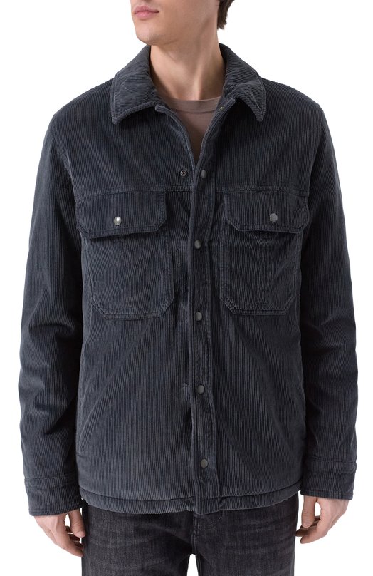 Вельветовая куртка-рубашка Jacob Cohen 25I P/JUR_ER013 001 S4248 TR Серый  25I P/JUR_ER013 001 S4248 TR Фото 3