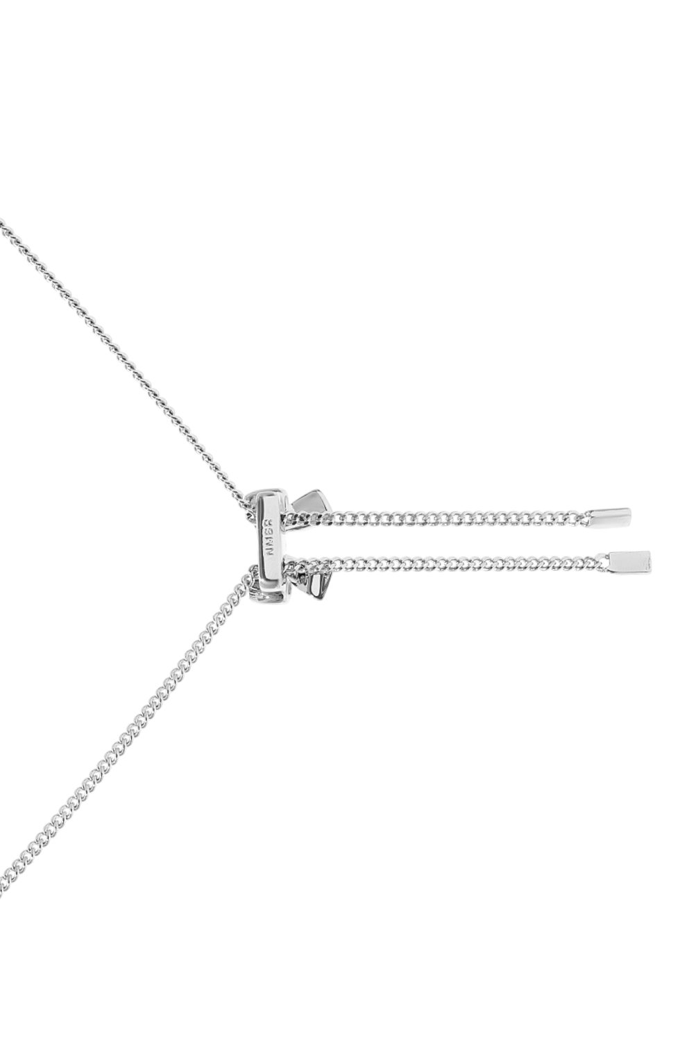 Подвеска на цепочке NUMBERING серебряного цвета по цене 19450 руб., арт. 5764, фото 4 Подвеска на цепочке NUMBERING, арт. 5764, фото 4