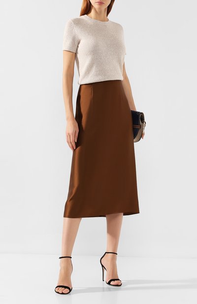 Шелковая юбка VINCE, арт. V591130520, фото 2