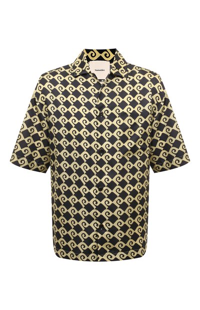 Мужская шелковая рубашка NANUSHKA, арт. NM24PFSH06298