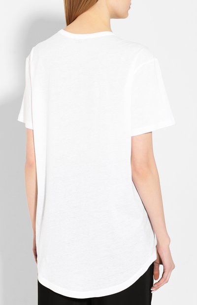 Хлопковая футболка ANN DEMEULEMEESTER, арт. 2001-3979-W-232-002, фото 4