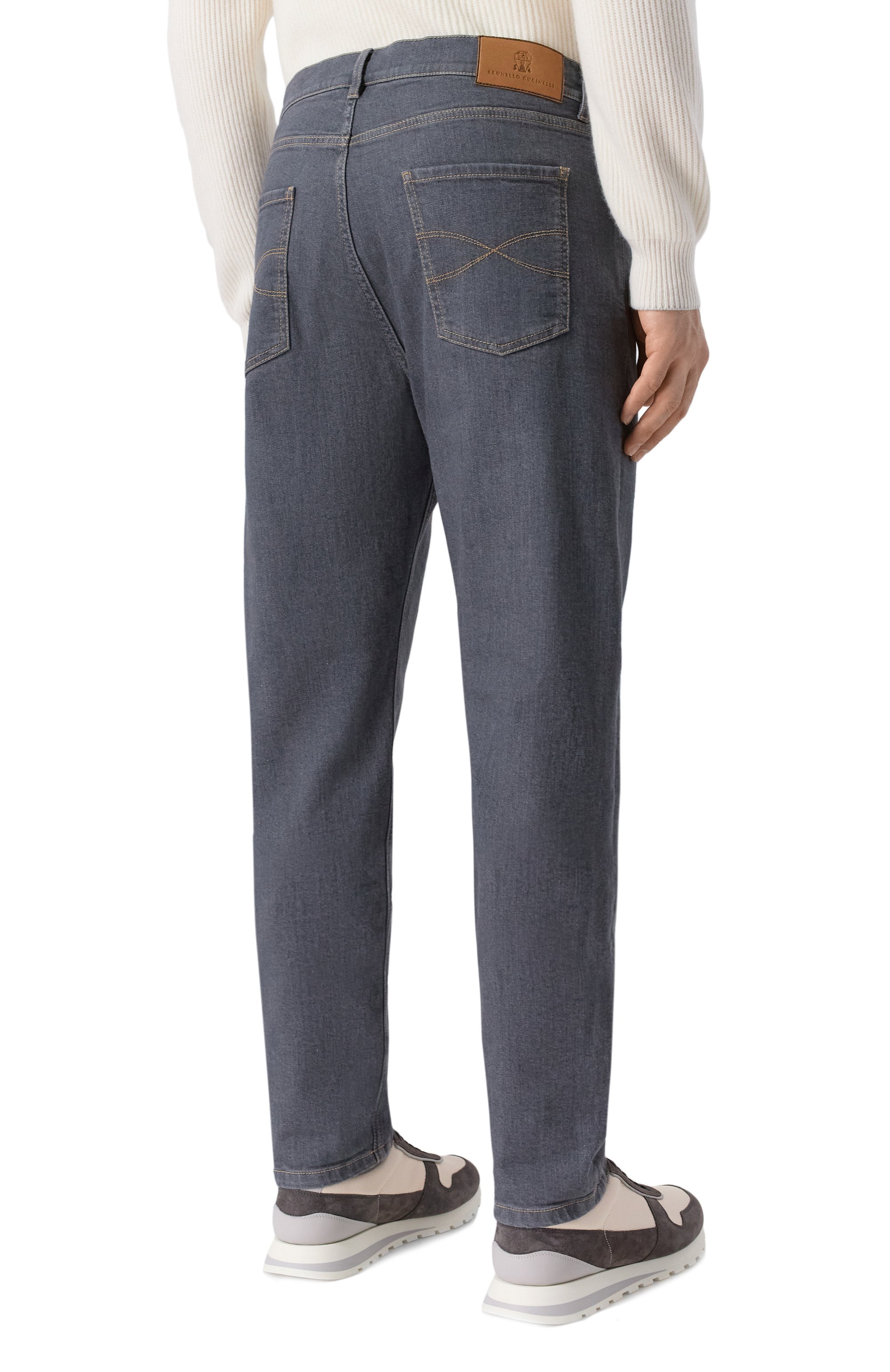 Джинсы iconic fit BRUNELLO CUCINELLI, арт. M230P01090, фото 4