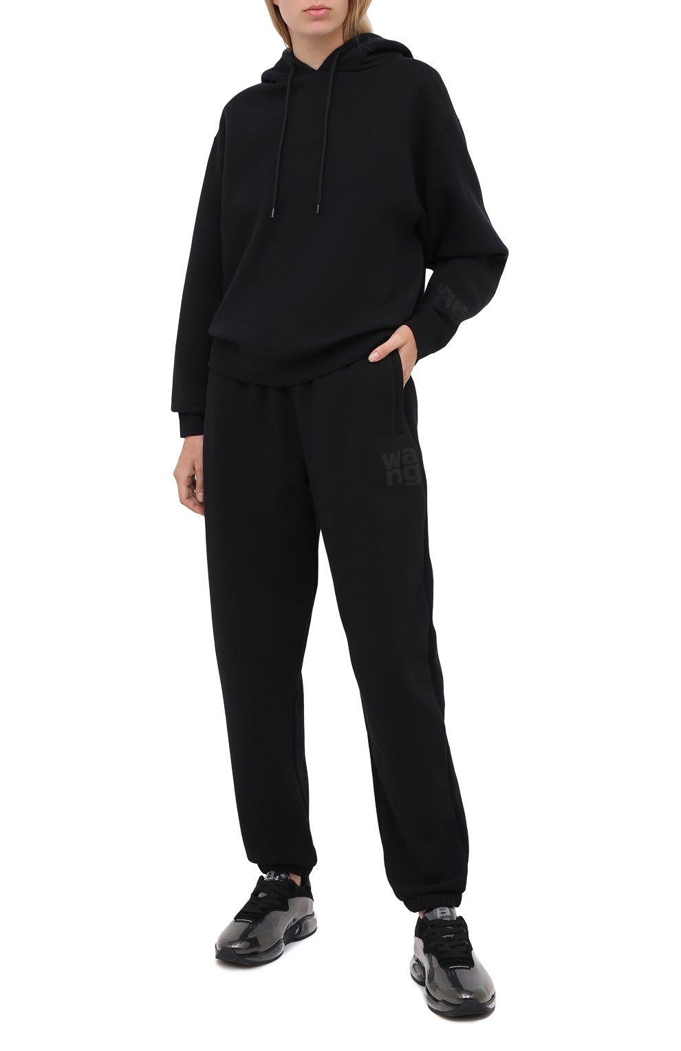Хлопковое худи ALEXANDERWANG.T, арт. 4CC1202025, фото 2
