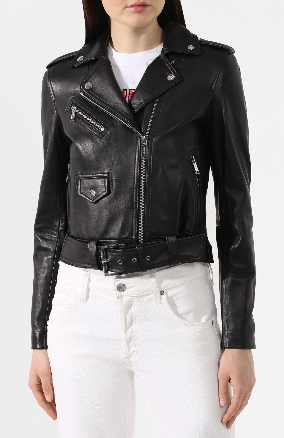 Кожаная куртка MICHAEL MICHAEL KORS, арт. MU81EMZ8FX, фото 3