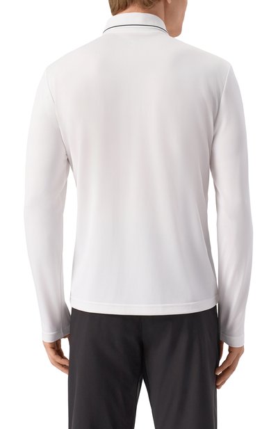 Поло BOGNER белого цвета по цене 26400 руб., арт. 52169623, фото 4 Поло BOGNER, арт. 52169623, фото 4