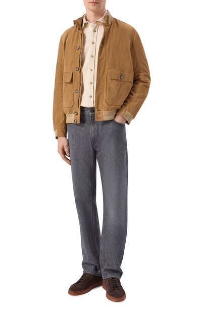 Замшевые кеды burro BUTTERO, арт. B11740G0RH-UG, фото 2