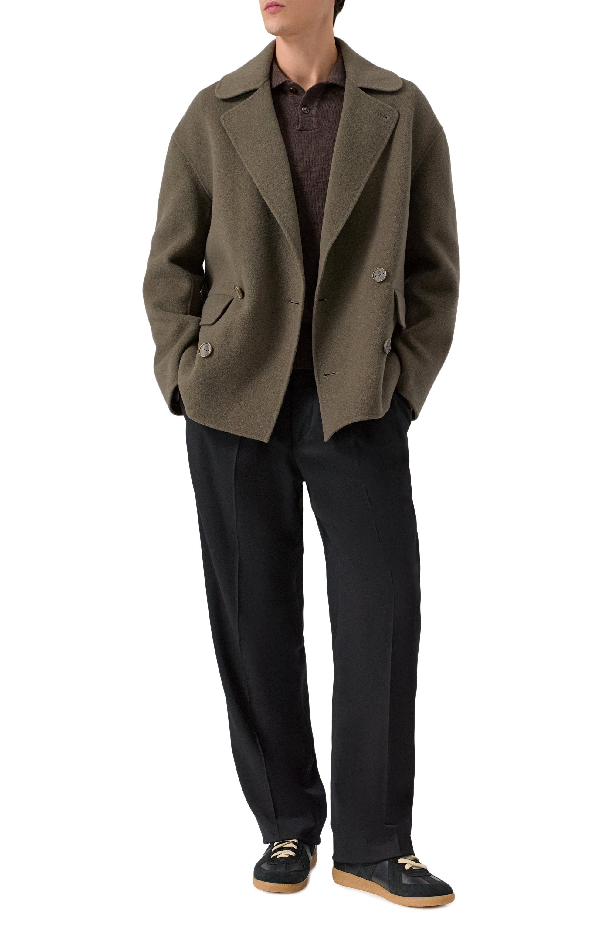 Шерстяное пальто HEVO, арт. GALESAN0 D 0/I700, фото 2