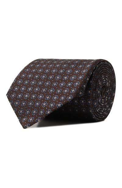 Мужской шелковый галстук CANALI, арт. 18/HJ04141