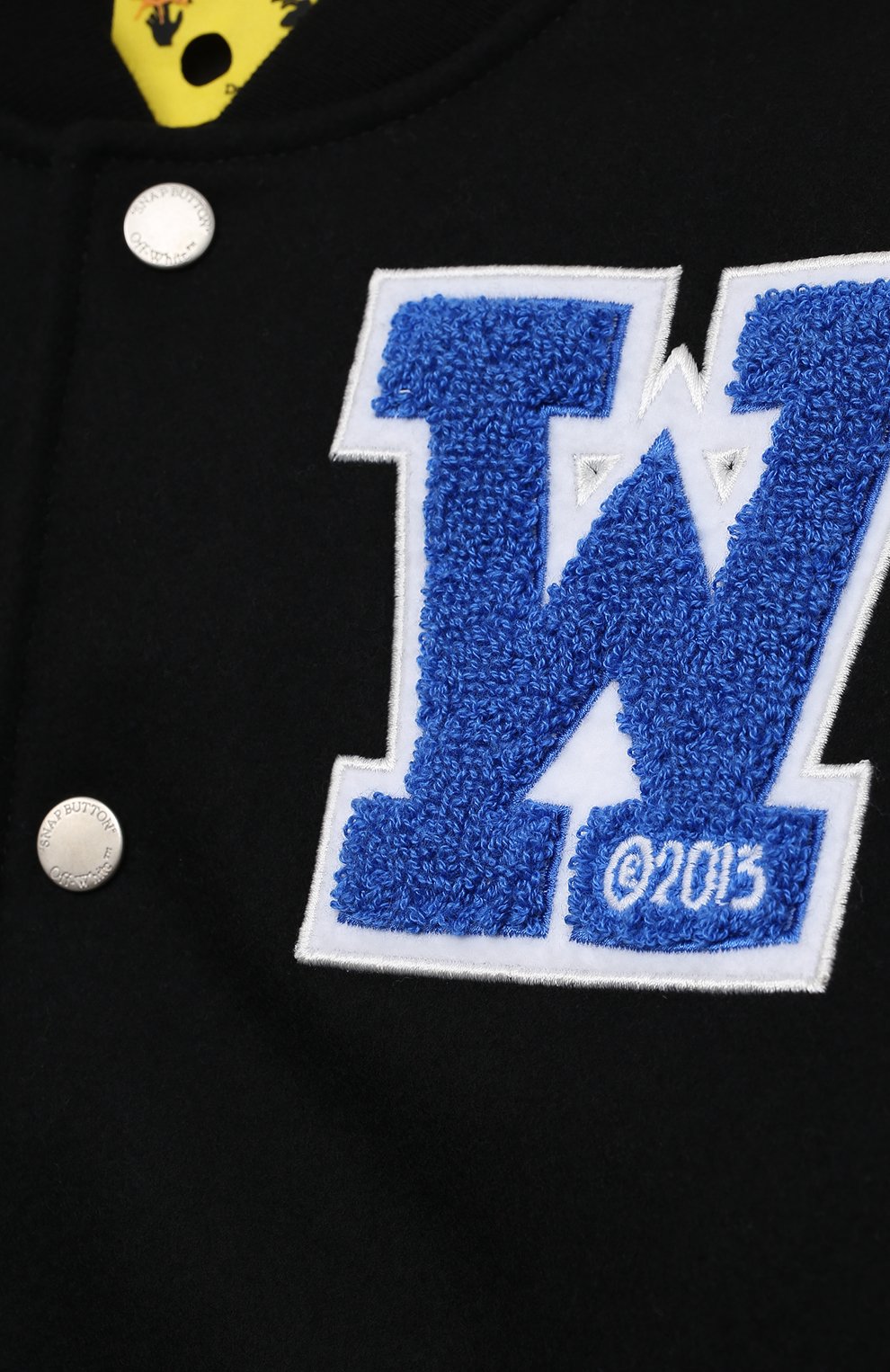 Шерстяной бомбер OFF-WHITE, арт. 0BEH001F22FAB002, фото 3