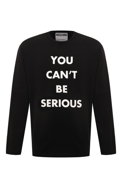 Мужская хлопковый лонгслив MOSCHINO, арт. A1207/5244