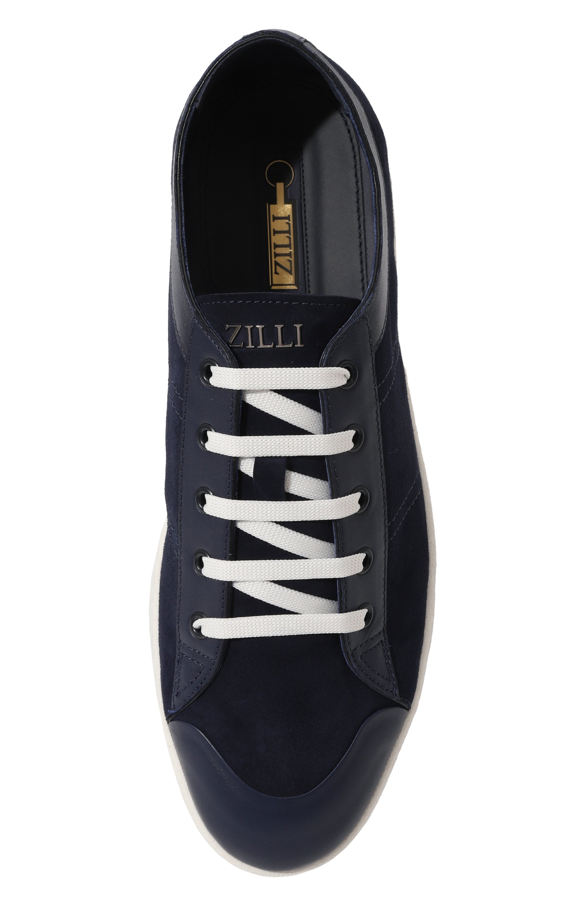 Замшевые кеды ZILLI, арт. H0069AM1053VSHA01, фото 6