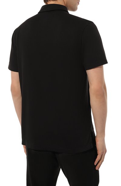 Хлопковое поло JAMES PERSE, арт. MSX3337/BLK, фото 4