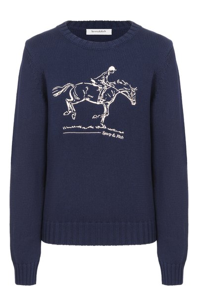 Женский хлопковый свитер SPORTY AND RICH, арт. WS06565245BL106