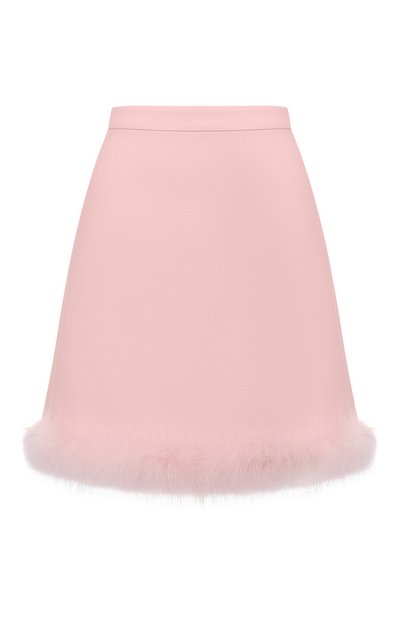 Женская юбка из шерсти и шелка VALENTINO, арт. 8B3RAEJ5/1CF