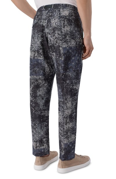 Брюки изо льна и хлопка WHITE SAND, арт. 26SU66/294, фото 4