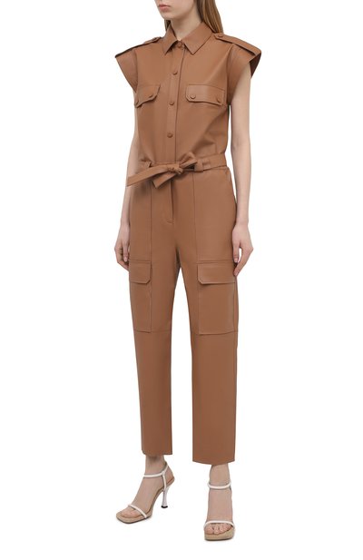 Кожаный комбинезон YVES SALOMON, арт. 20EYP231XXAPAR, фото 3