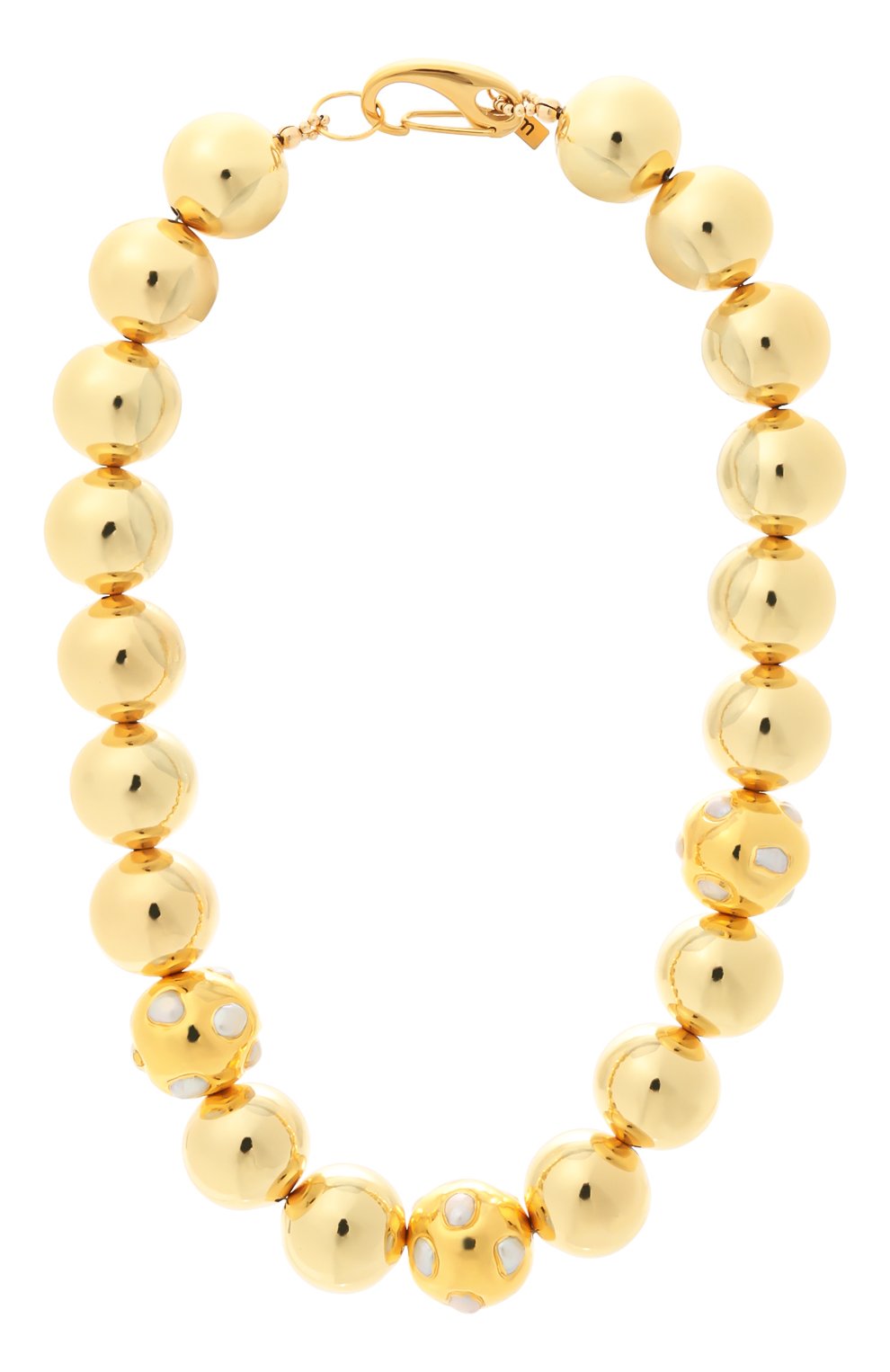 Колье VIEN золотого цвета по цене 39900 руб., арт. 2424-201, фото 1 Колье VIEN, арт. 2424-201, фото 1