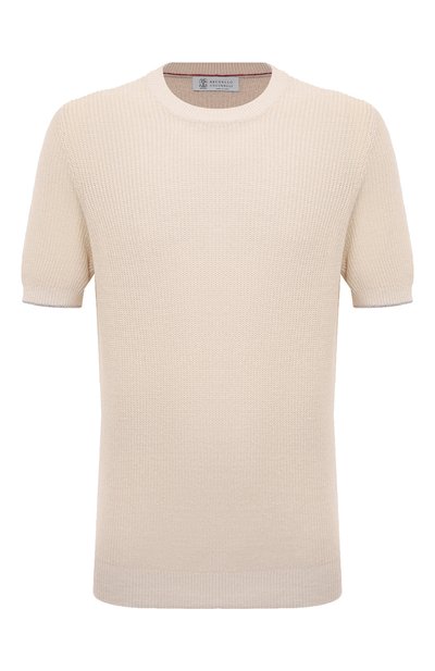 Мужской джемпер изо льна и хлопка BRUNELLO CUCINELLI, арт. M2L70B2257