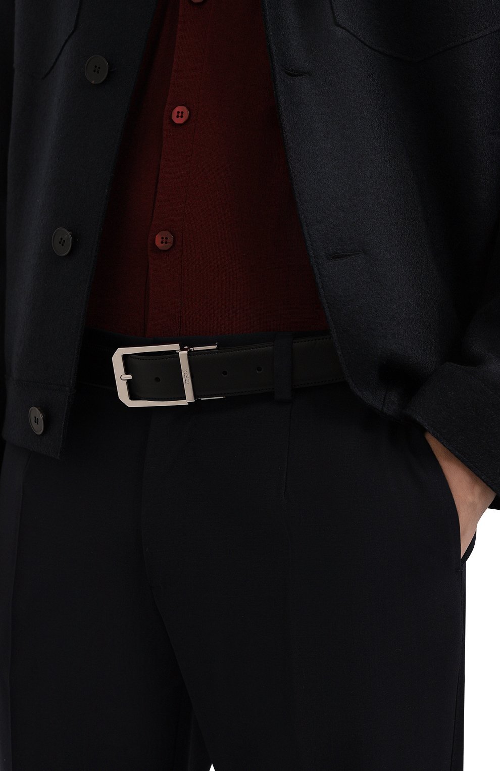 Двусторонний ремень ZEGNA, арт. LHVIC/B011PZ, фото 2