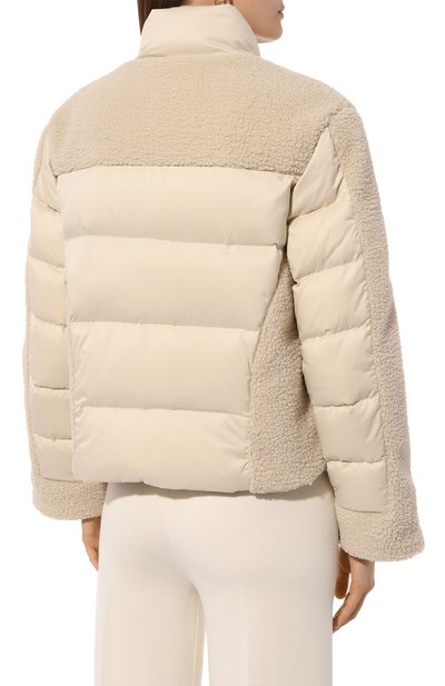 Пуховик ADD кремового цвета по цене 59950 руб., арт. 10AWC35, фото 4 Пуховик ADD, арт. 10AWC35, фото 4