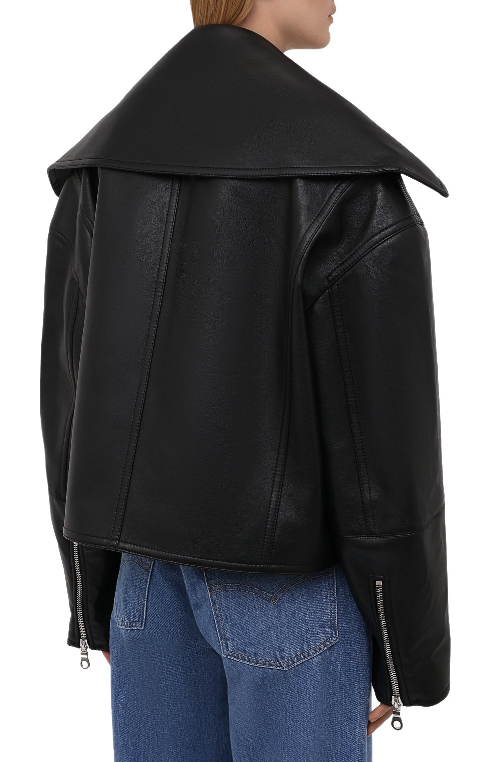 Куртка NANUSHKA черного цвета по цене 113000 руб., арт. NW21PF0W00199, фото 4 Куртка NANUSHKA, арт. NW21PF0W00199, фото 4