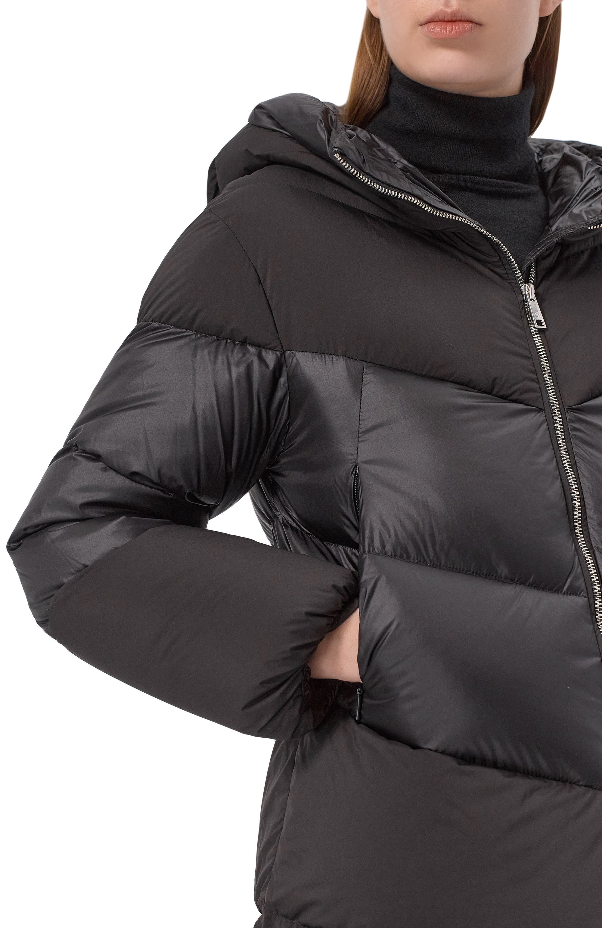 Пуховик ADD черного цвета по цене 89950 руб., арт. 12AWH550R, фото 5 Пуховик ADD, арт. 12AWH550R, фото 5