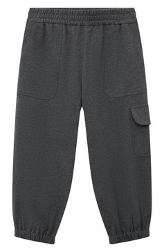 Хлопковые джоггеры BRUNELLO CUCINELLI, арт. BH827E621A, фото 1