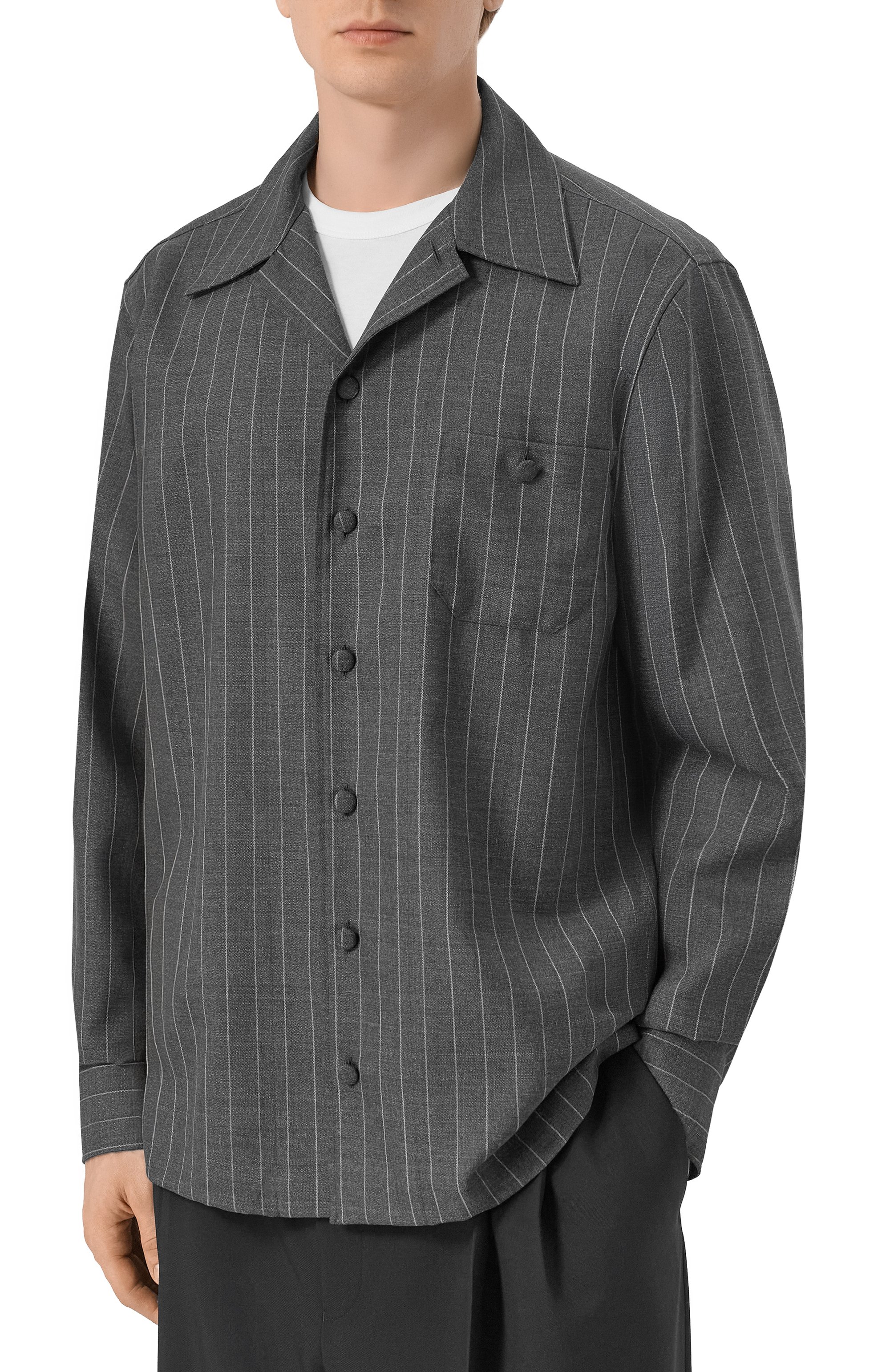 Шерстяная рубашка DOLCE & GABBANA, арт. G5NU8Z/FR23B, фото 3