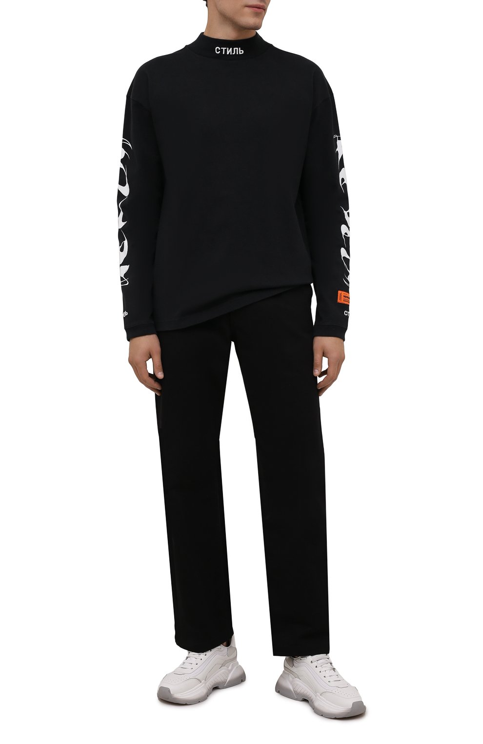 Хлопковая водолазка HERON PRESTON, арт. HMAB017F21JER0011001, фото 2