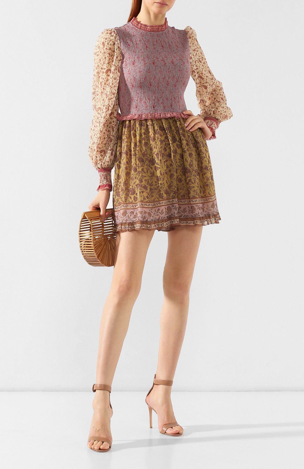 Комбинезон из смеси хлопка и шелка ZIMMERMANN, арт. 5185YJNP, фото 2