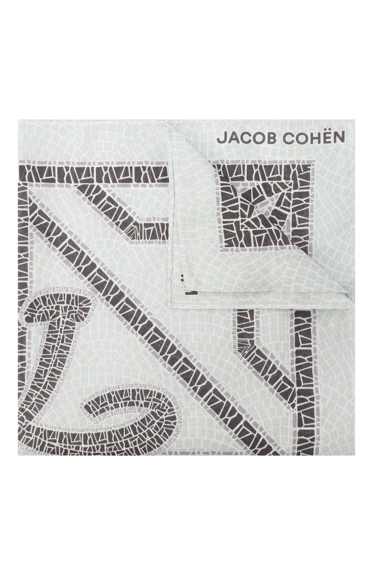 Мужские джинсовые шорты JACOB COHEN синего цвета, арт. JUM_0E001 054 S2544 TR | Фото 7 (Длина Шорты М: До колена; Материал внешний: Хлопок; Случай: Повседневный; Стили: Кэжуэл; Принт: Без принта; Детали: Без декора; Автоматизация ТО: Проставлено; Автоматизация состава: Проставлено)