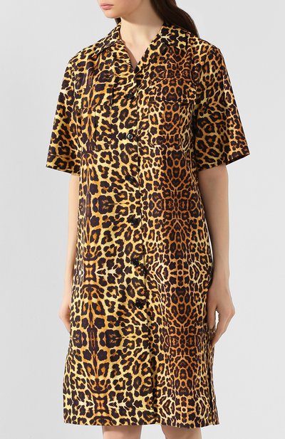 Хлопковое платье DRIES VAN NOTEN, арт. 201-31048-9006, фото 3