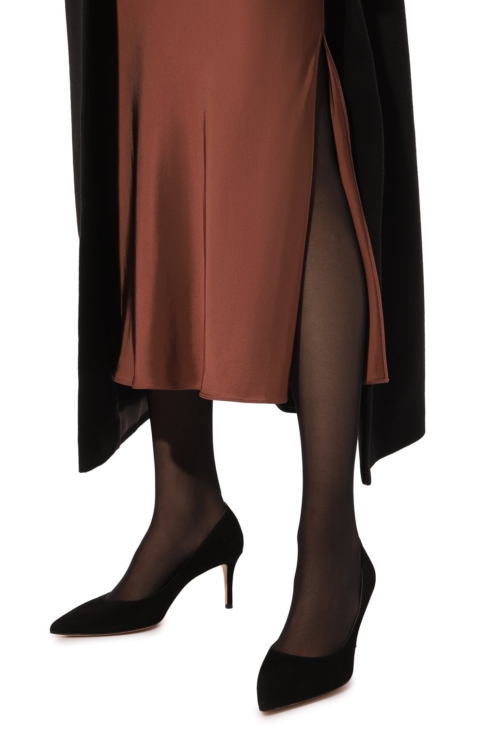 Замшевые туфли gianvito 70 GIANVITO ROSSI, арт. G26770.70RIC.CAMNER0, фото 3