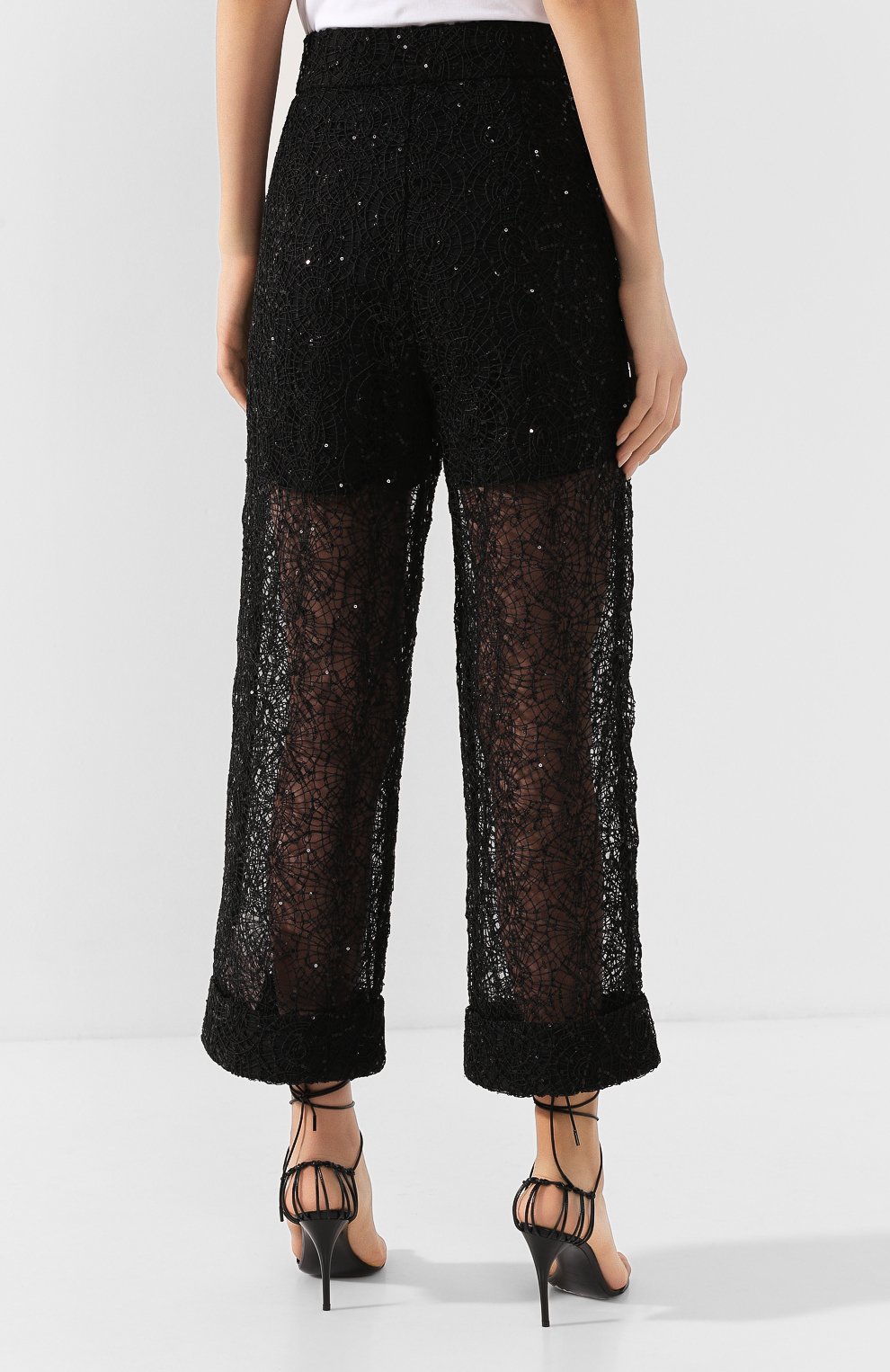 Кружевные брюки SELF-PORTRAIT, арт. RS20-129, фото 4