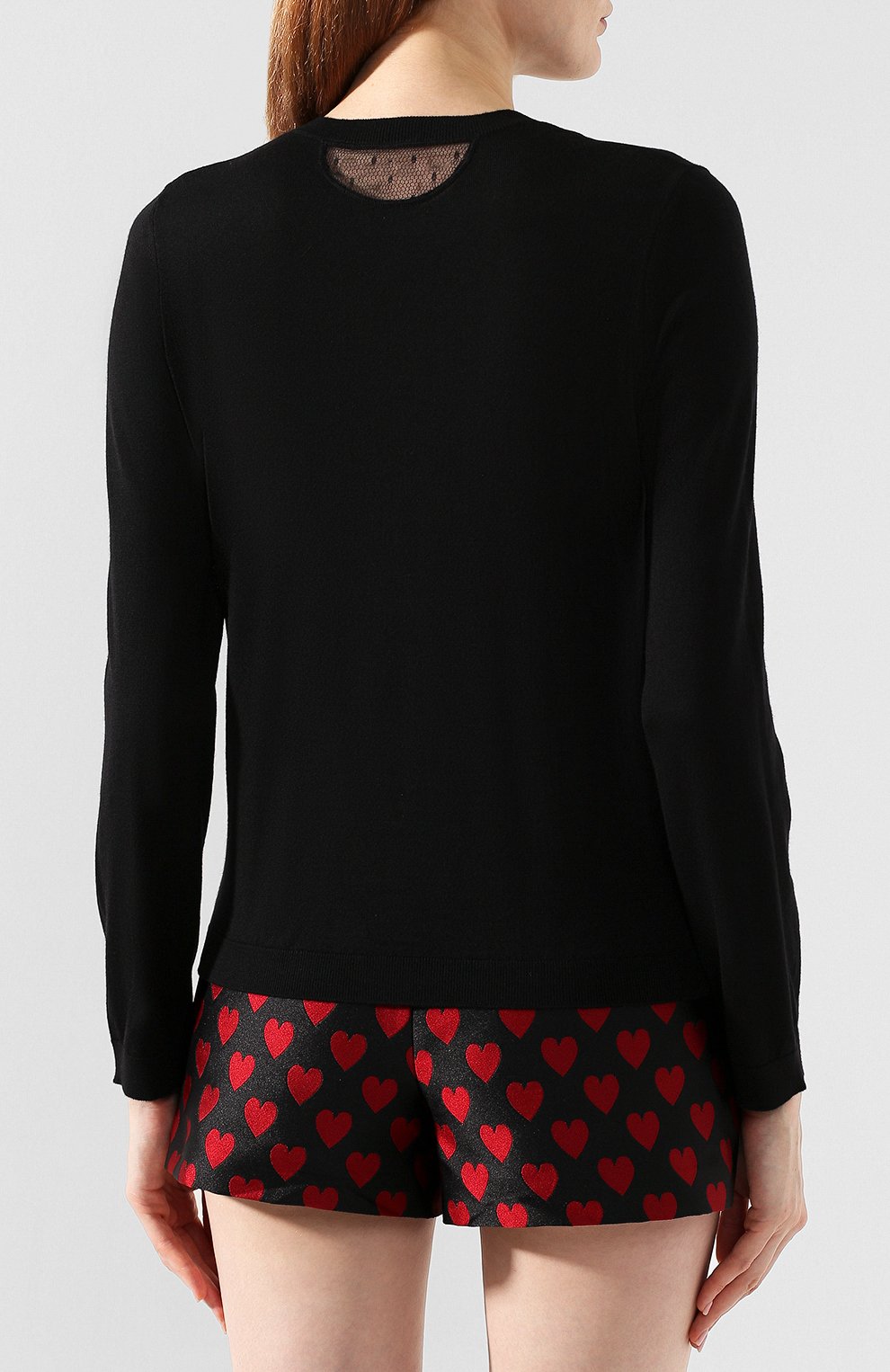Пуловер из смеси шерсти и шелка REDVALENTINO, арт. SR3KC04L/4A7, фото 4