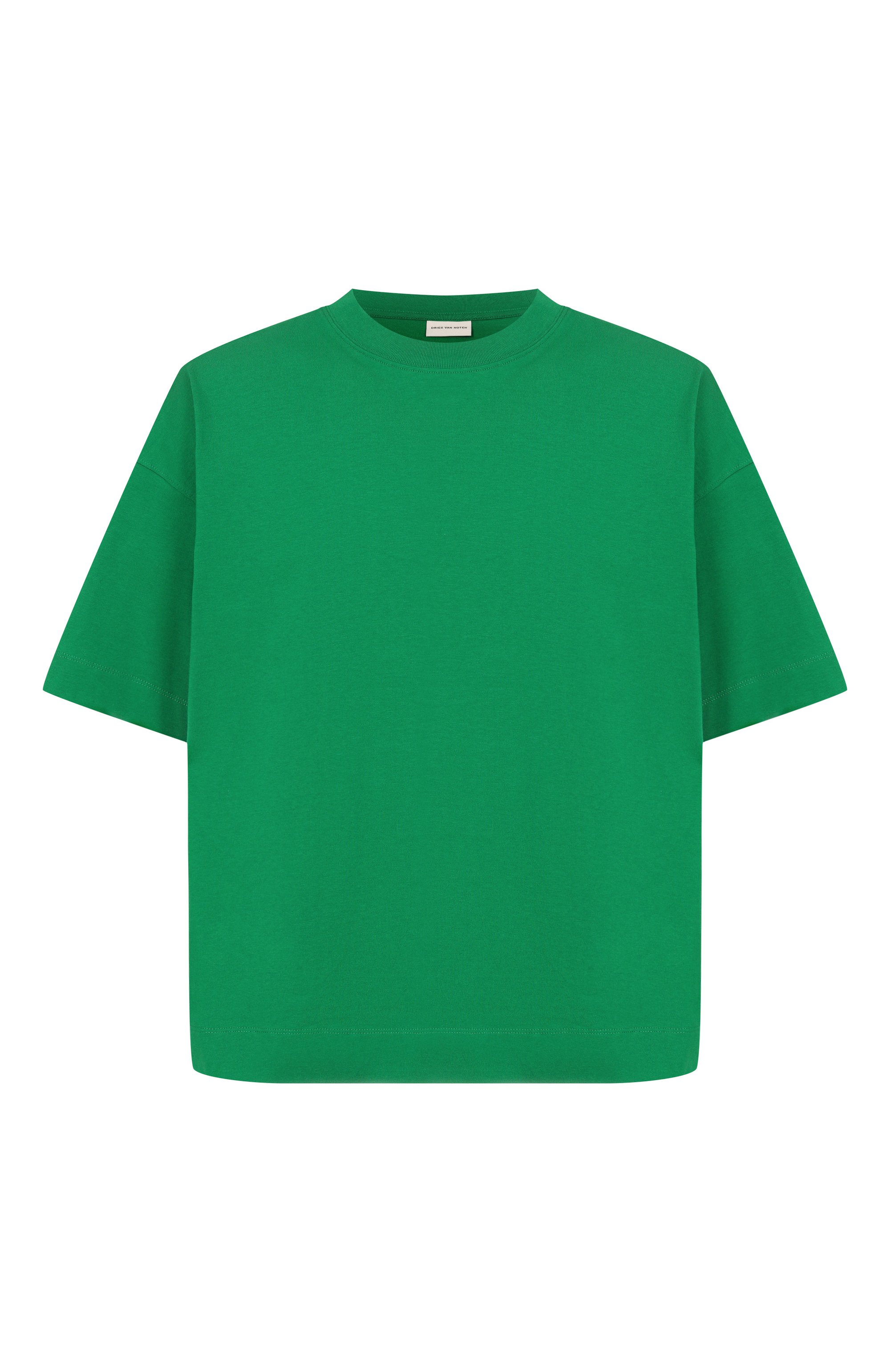Хлопковая футболка DRIES VAN NOTEN, арт. 021111/3603, фото 1